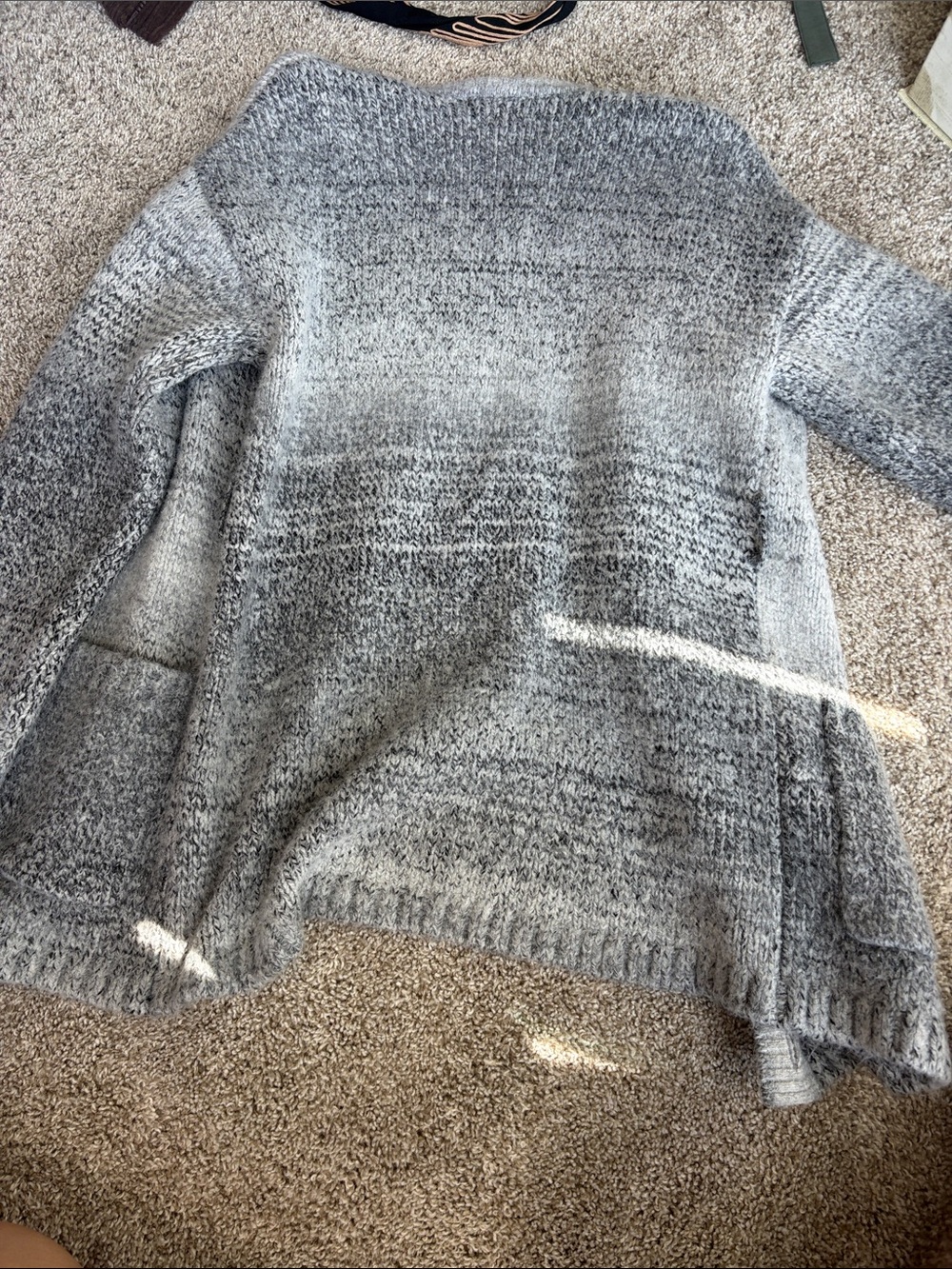 Michael Stars Gray Cardigan - Picture 2 of 3